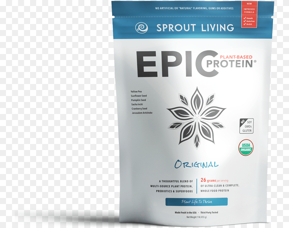 Epic Protein, Advertisement, Herbal, Herbs, Plant Free Png Download