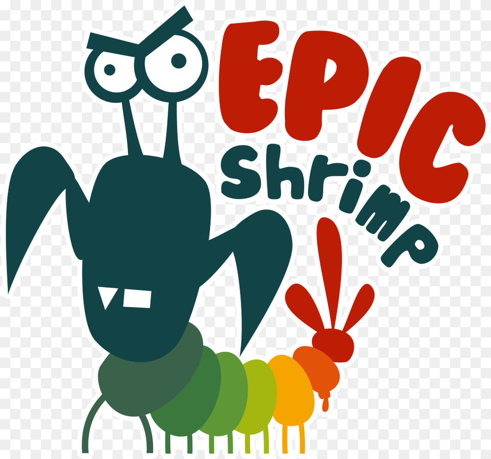 Epic Shrimp Logo With Stroke, People, Person, Dynamite, Weapon Png
