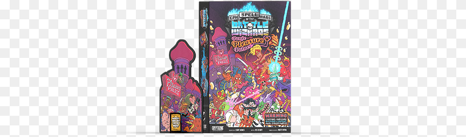 Epic Spell Wars Of The Battle Wizards Panic At The Pleasure Palace, Book, Comics, Publication, Advertisement Free Png Download