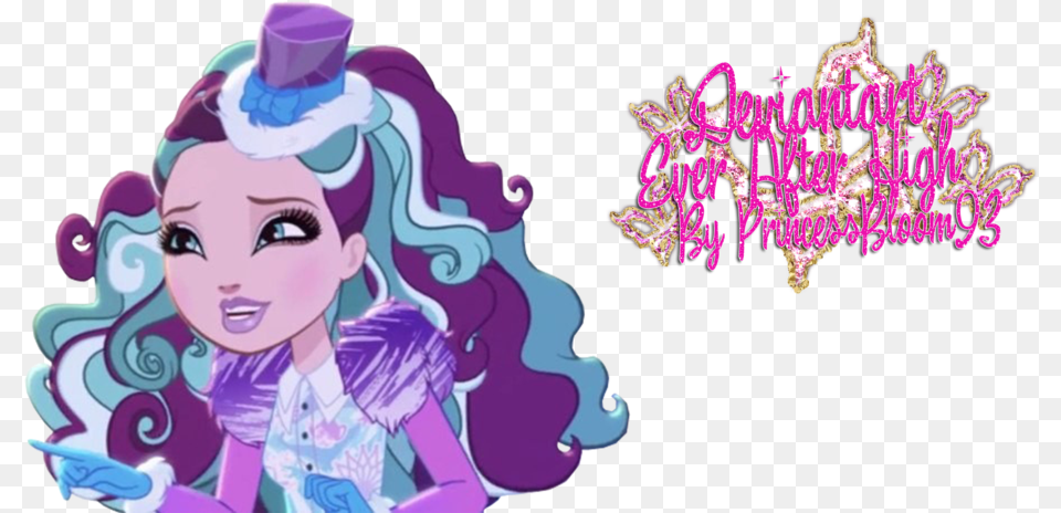 Epic Winter Ever After High, Purple, Book, Comics, Publication Free Png Download