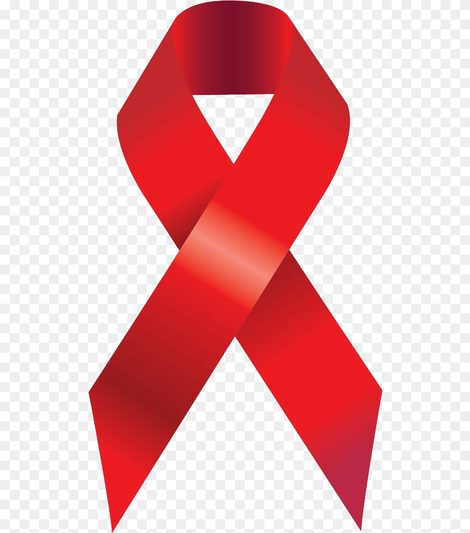Epidemiology Of Hivaids Red Ribbon World Aids Day Red Ribbon Aids, Accessories, Formal Wear, Tie Free Png Download