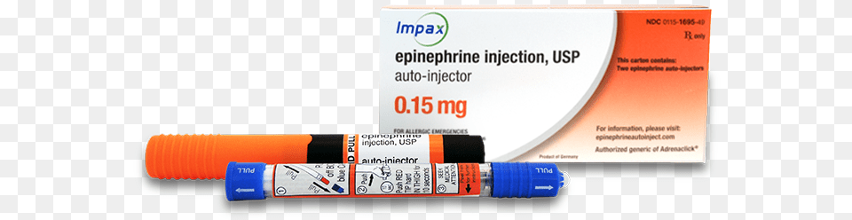 Epinephrine 2 Pack Auto Injector Epinephrine Auto Injector, Text Free Png Download