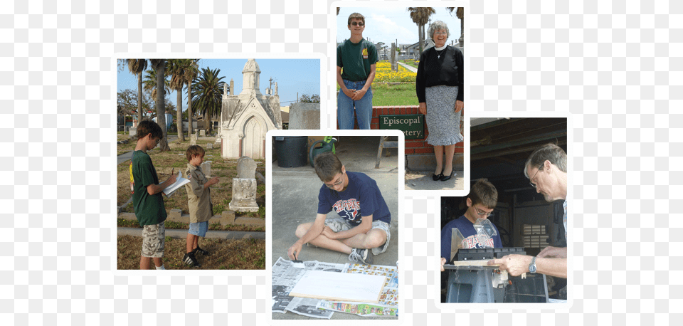 Episcopal Cemetery Project Cemetery, Male, Person, Shorts, T-shirt Free Png