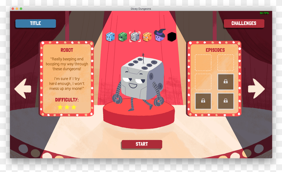 Episode 2 Dicey Dungeons Secret Character Free Transparent Png