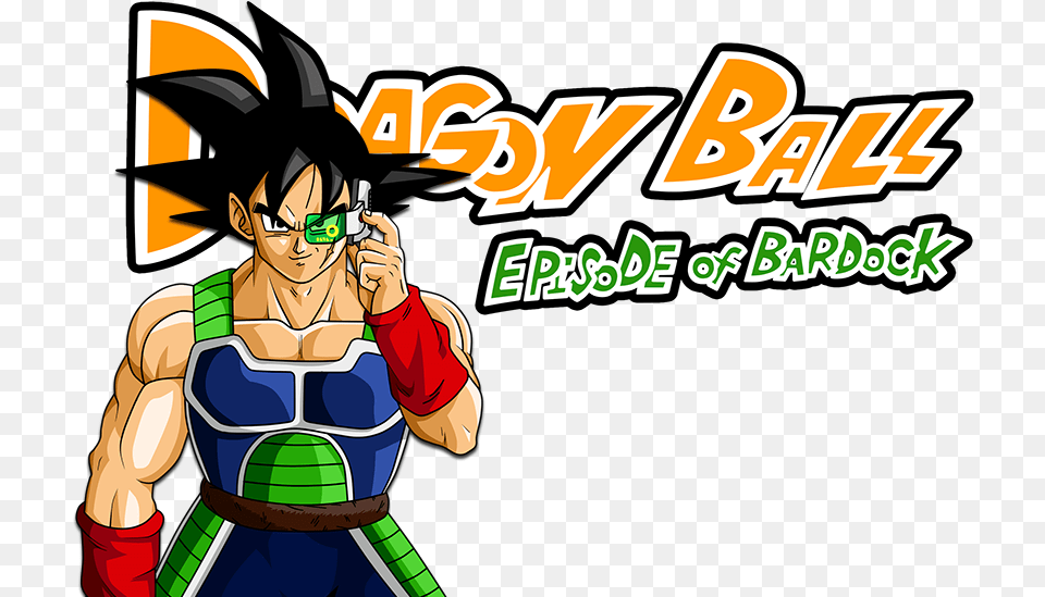 Episode Of Bardock Dragon Ball Z Bardock Logo, Book, Comics, Publication, Baby Free Transparent Png