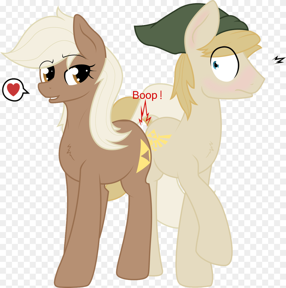 Epona Butt Booping Linkponeoriginal Sketch By Anearbyanimal Cartoon, Face, Head, Person, Animal Free Png