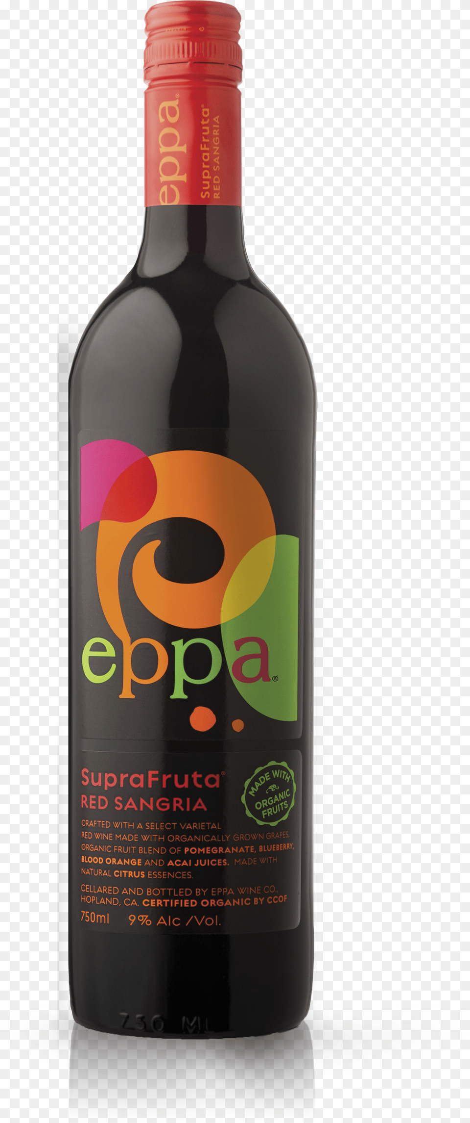 Eppa Superfruit Sangria, Alcohol, Beverage, Bottle, Liquor Free Png