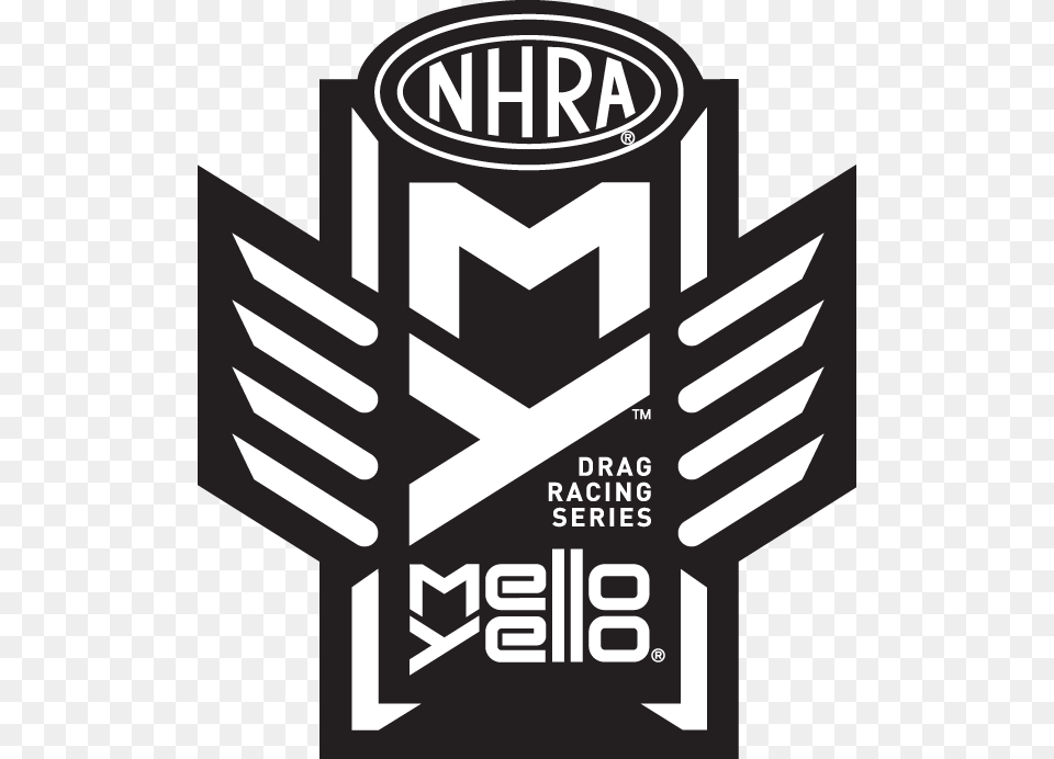 Eps Nhra Mello Yello Drag Racing Series, Logo, Emblem, Symbol, Gas Pump Free Png Download