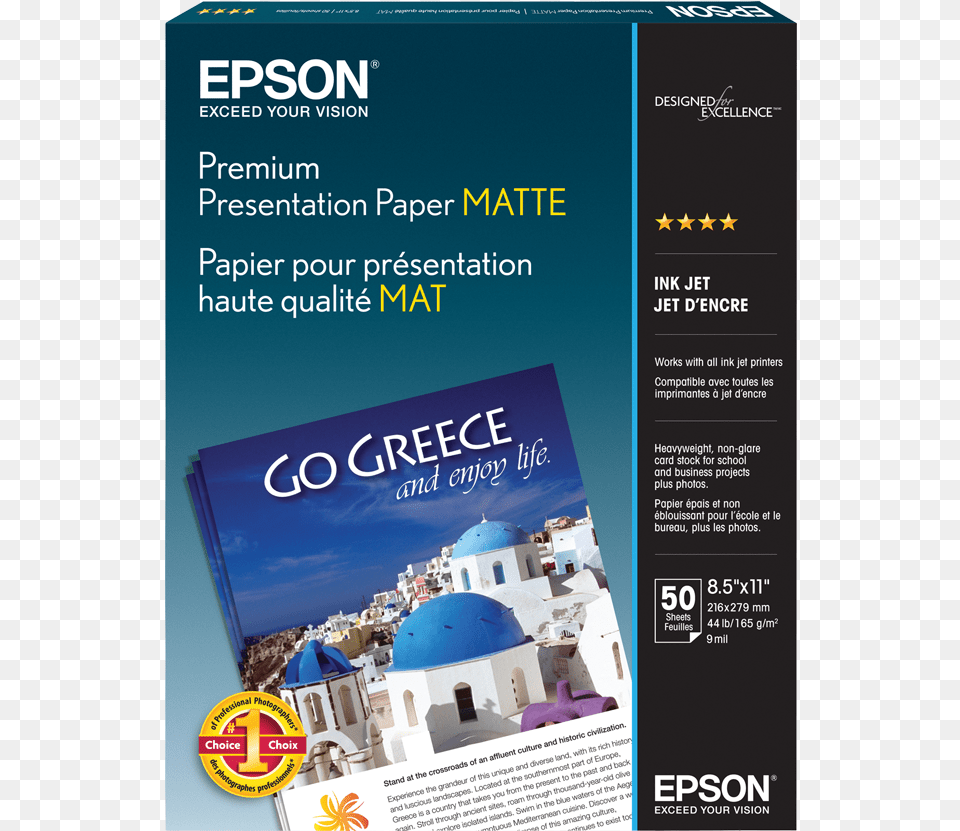 Epson Premium Presentation Paper 97b Letter 50pkg Epson Presentation Paper Matte, Advertisement, Poster Free Png Download