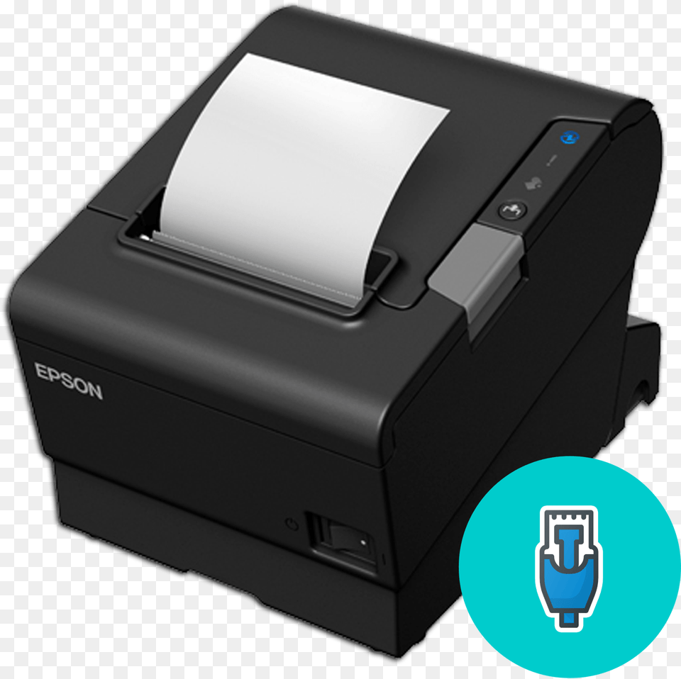 Epson Tm88 Ethernet Printer Tm, Computer Hardware, Electronics, Hardware, Machine Free Png Download