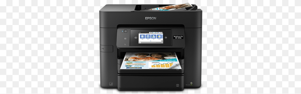 Epson Workforce Pro Wf 4740 Workforce Series Allinones, Computer Hardware, Electronics, Hardware, Machine Free Png Download