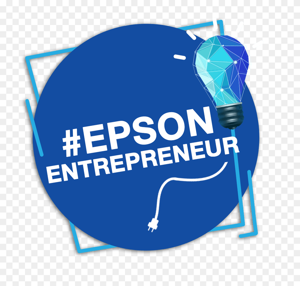 Epsonentrepreneur Wants To Support Entrepreneurs Start Ups, Light, Lightbulb Free Transparent Png