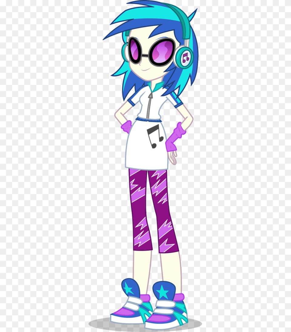 Eqg Dj Pon Artwork, Book, Comics, Publication, Child Png