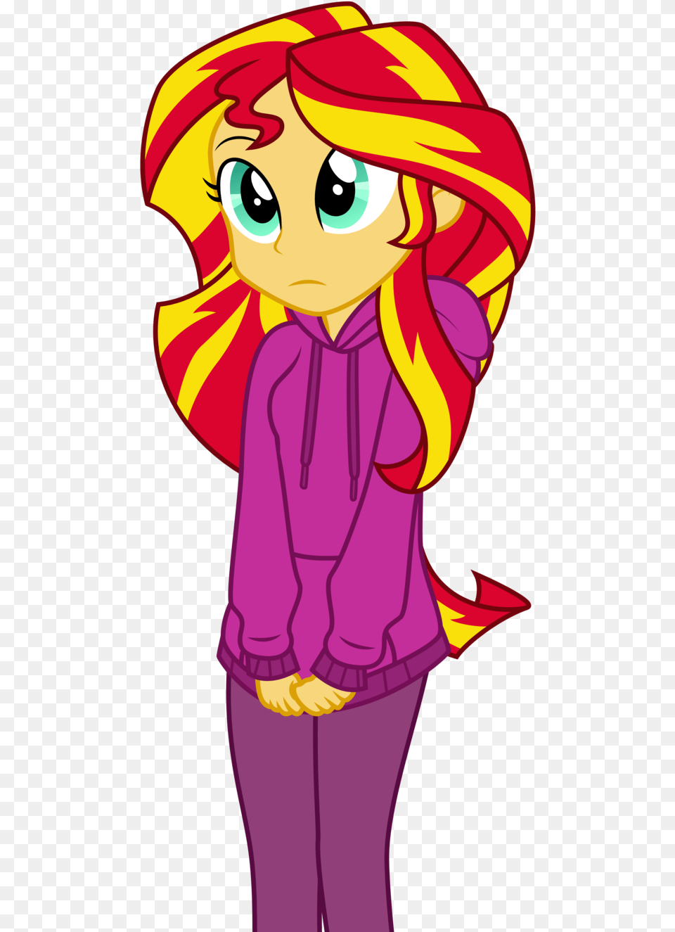 Eqg Shy Sunset Shimmer By, Book, Publication, Comics, Adult Free Png