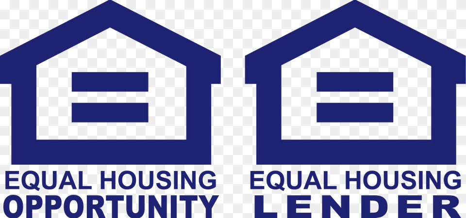 Equal Housing Logo Equal Housing Lender Logo Blue, Neighborhood Free Png Download