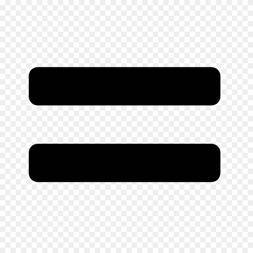 Equal Sign Clip Art Black And White, Text Free Png Download