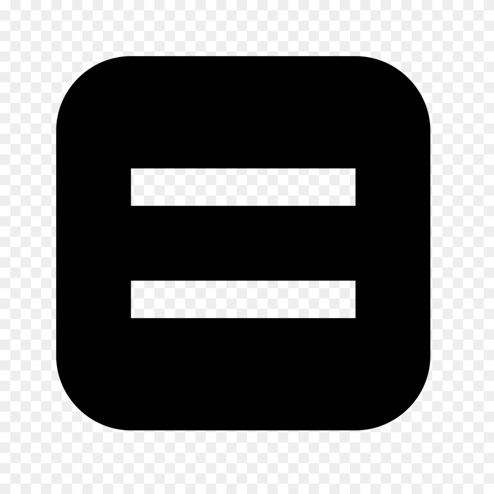Equals, Gray Free Transparent Png