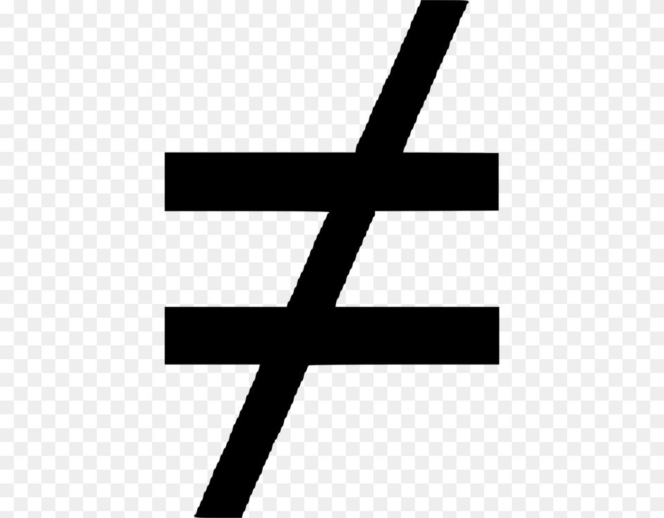 Equals Sign Equality Symbol Mathematical Notation Mathematics Gray Free Png