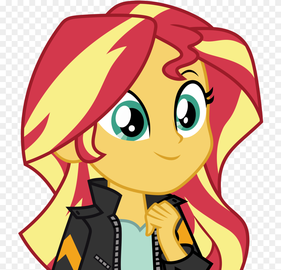 Equestria Girls 3 Sunset Shimmer, Book, Comics, Publication, Person Free Png
