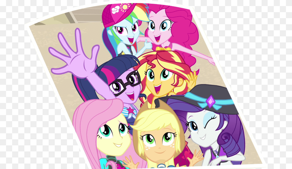 Equestria Girls, Book, Comics, Publication, Face Free Png