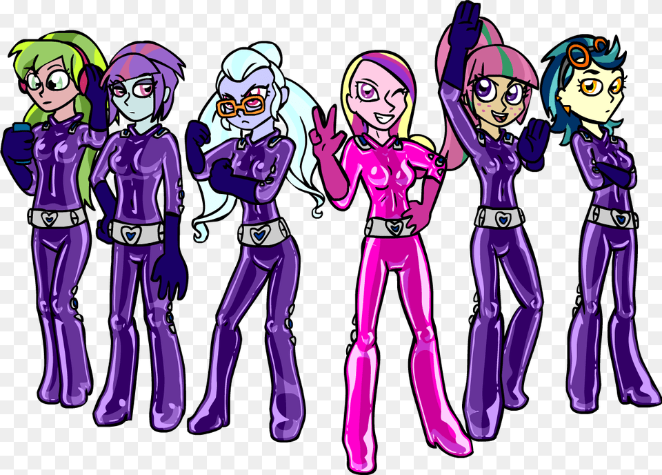 Equestria Girls Indigo Zap Latex Lemon Zest Princess Totally Spies My Little Pony, Book, Purple, Comics, Publication Free Transparent Png