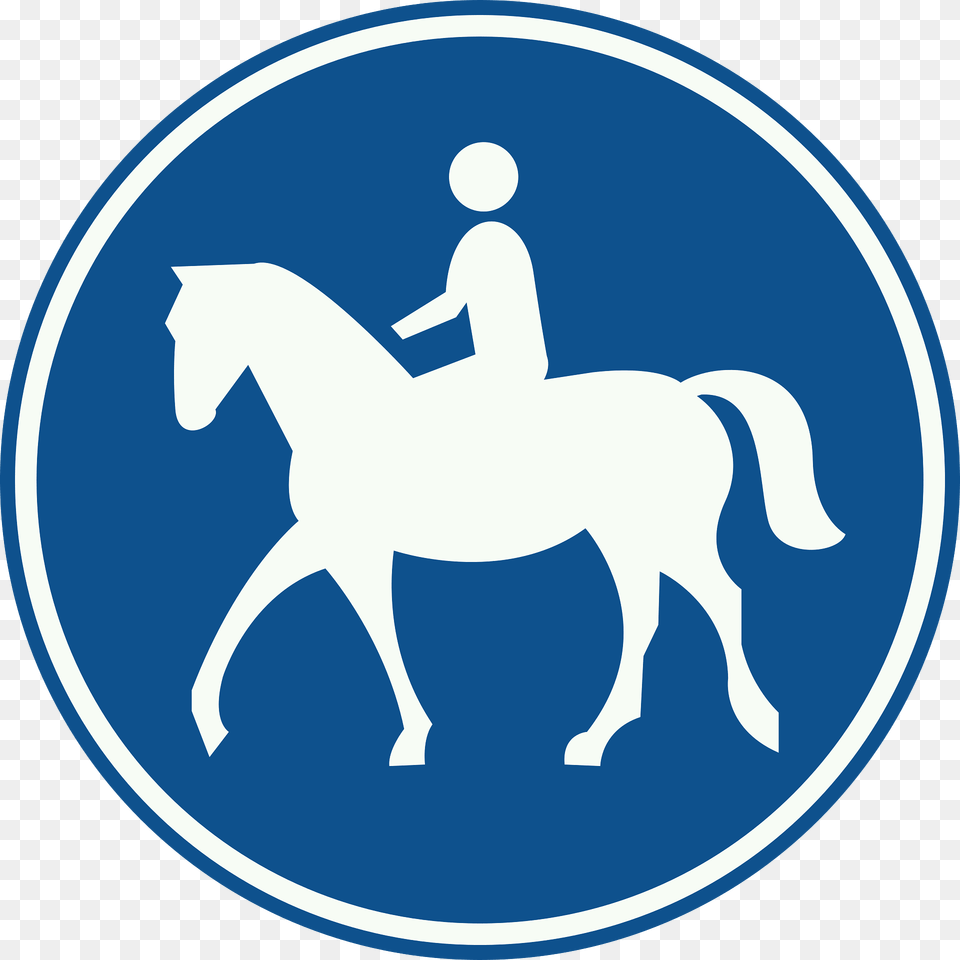 Equestrians Only Sign In Netherlands Clipart, Animal, Equestrian, Horse, Mammal Free Png