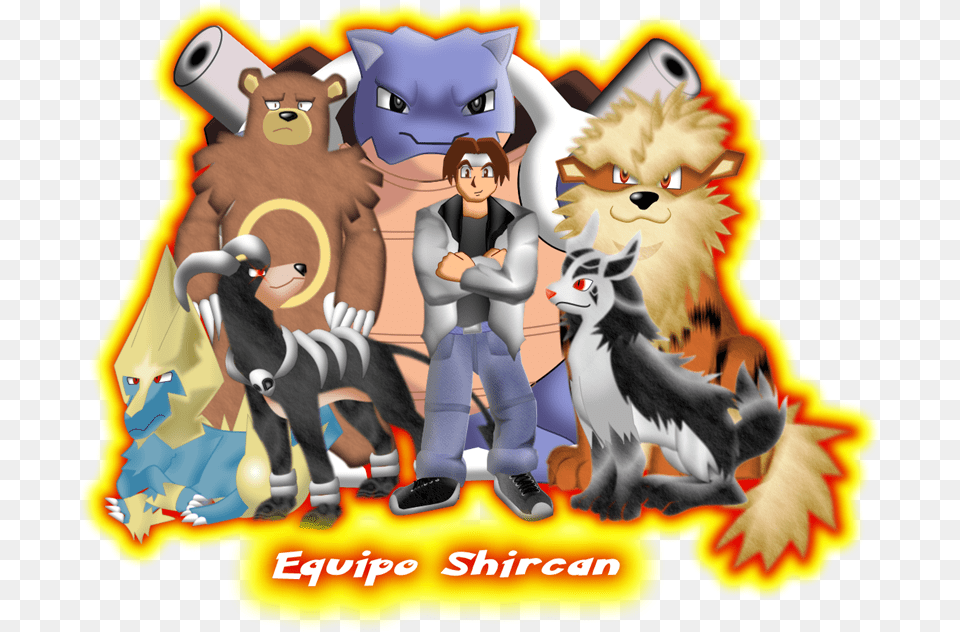 Equipo Shircan Shircan Team Emerald, Publication, Book, Comics, Adult Free Png