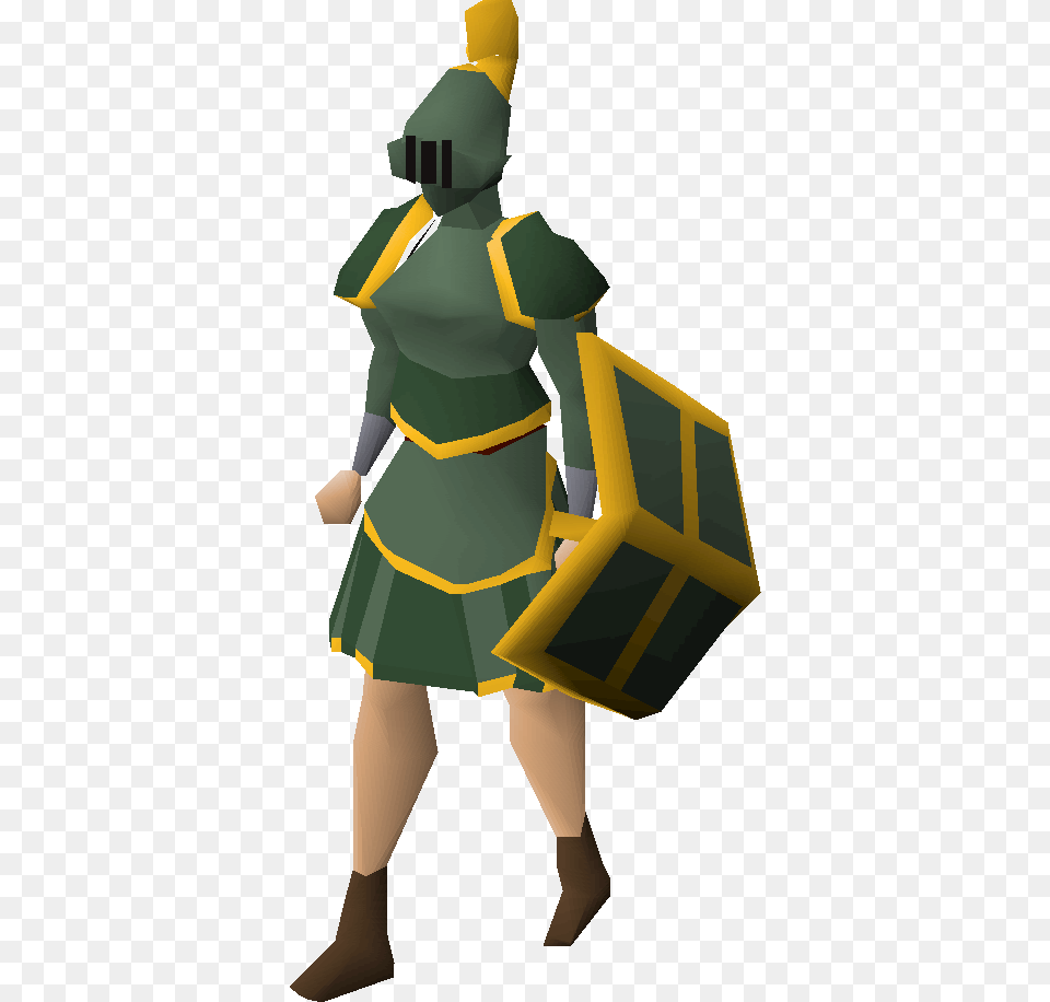 Equipped Rune Trimmed Set Osrs, Adult, Female, Person, Woman Png Image