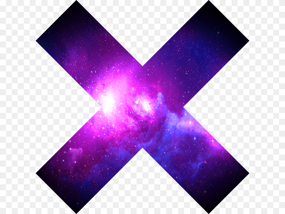 Equis Galaxy Galaxia X Star, Purple, Nature, Night, Outdoors Png Image