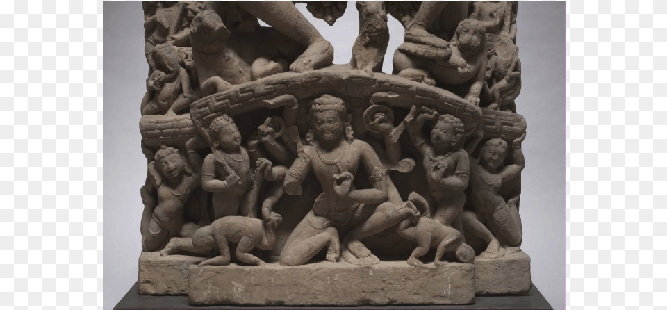 Era Shiva Parvathi With Ravana Lifting Mount Kailasa Statue, Archaeology, Art, Baby, Person Png Image