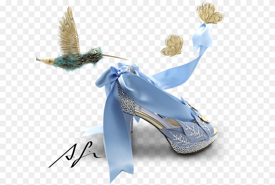 Era Uma Vez Uma Rapariga And I Wonder Cinderella Signature Basic Pump, Adult, Shoe, Person, High Heel Png