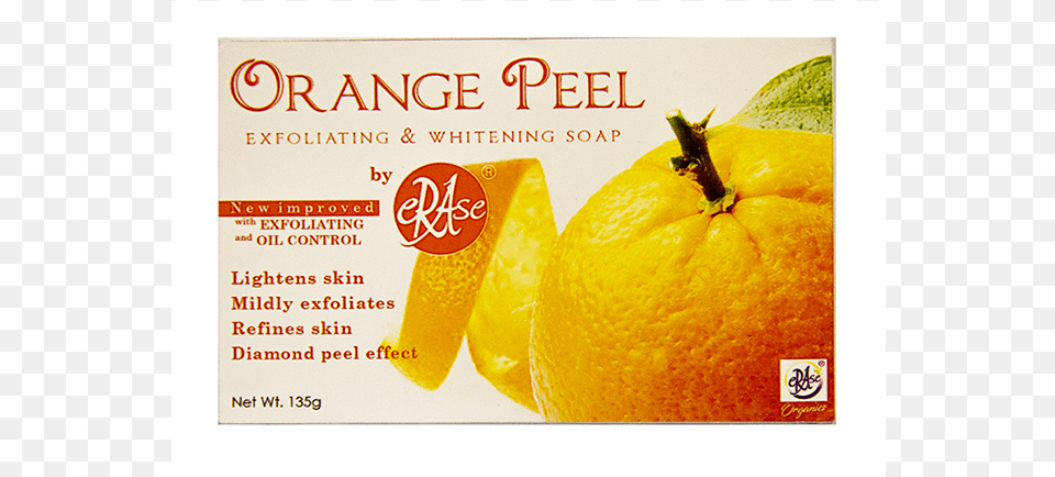 Erase Orange Peel Soap, Advertisement, Citrus Fruit, Food, Fruit Free Png