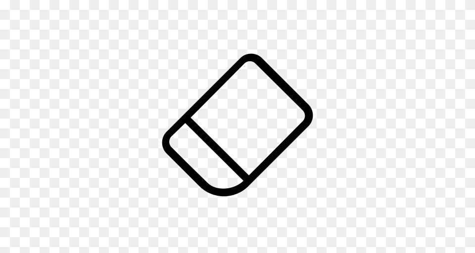 Eraser Eraser Tool Pencil Eraser Icon With And Vector Format, Gray Png