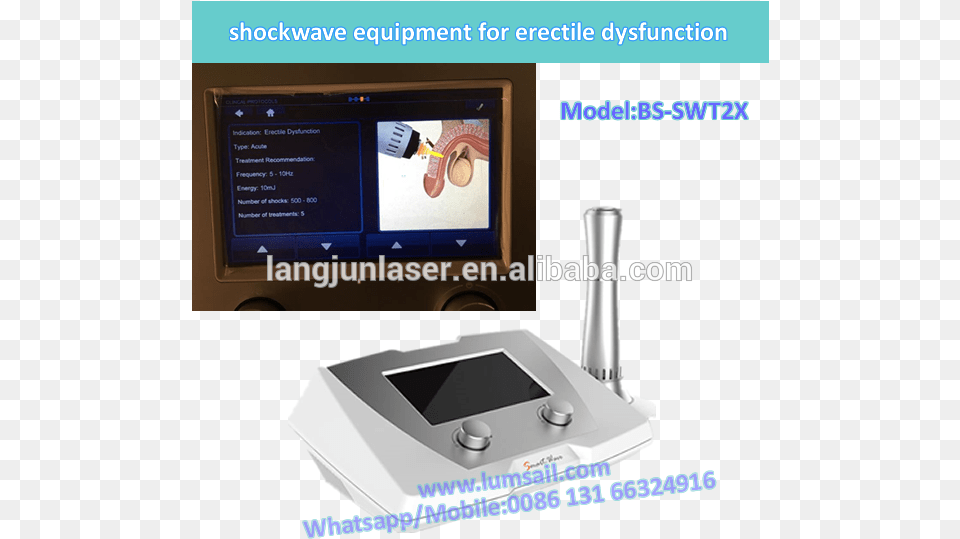 Erectile Dysfunction Or Impotence Use Gainswave Shockwave Extracorporeal Shockwave Therapy, Computer Hardware, Electronics, Hardware, Monitor Free Png