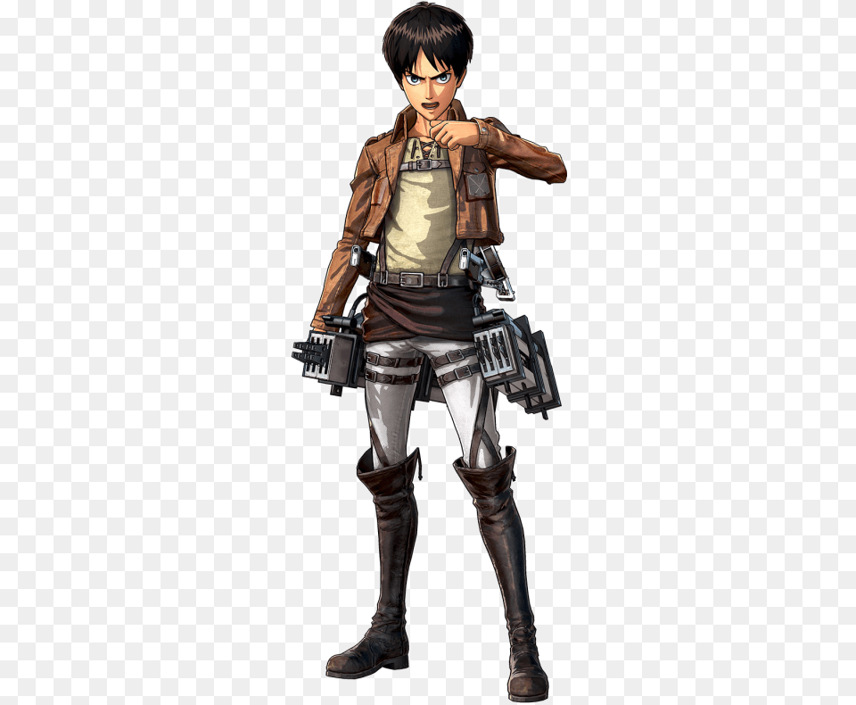 Eren Jaeger, Adult, Book, Clothing, Publication Free Png