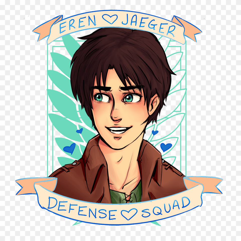 Eren Jaeger Appreciation Eren Sex, Book, Comics, Publication, Adult Free Transparent Png