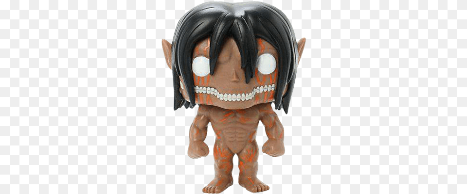 Eren Rage Funko Pop Attack On Titan Eren Titan Form Hot Topic, Figurine, Baby, Person, Clothing Png