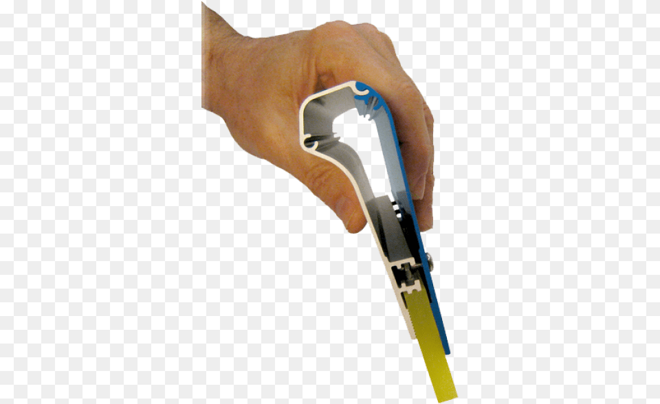Ergo Force Squeegee Handle Ergonomic Squeegee Screen Printing, Person, Device Free Png Download