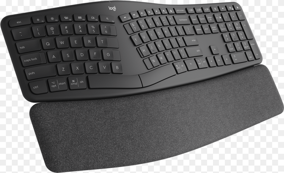 Ergo K860 Split Keyboard New Logitech Keyboard Ergonomic, Computer, Computer Hardware, Computer Keyboard, Electronics Png