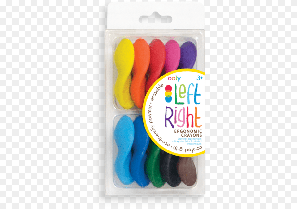 Ergonomic Crayons Ooly Left Right Crayons, Cutlery, Spoon Free Png