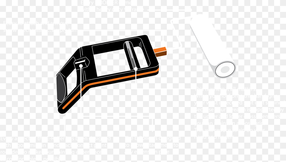 Ergonomic Paint Roller, Adapter, Electronics, Device, Grass Free Transparent Png