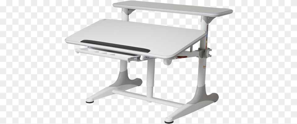 Ergoworks Impact Study Desk Dr 303 White Right Side Desk, Furniture, Table Free Png