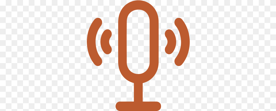 Eric S Thomas Microphone Icon With Waves, Symbol, Text Free Png