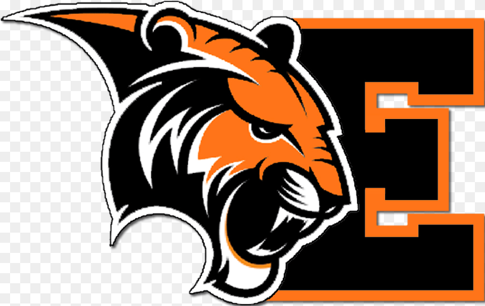 Erie Team Home Erie Tigers Sports Tigers Sports Erie High School Tigers, Logo, Baby, Person, Animal Free Png