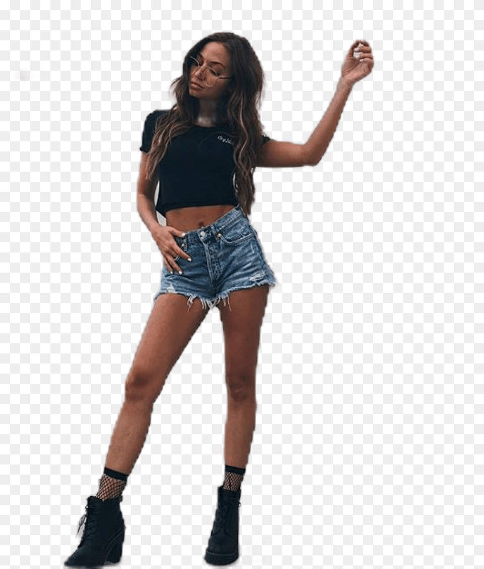 Erika Costell Jerika Jakepaul Team10 Erikacostel Erika Costell, Clothing, Shorts, Teen, Female Free Png Download