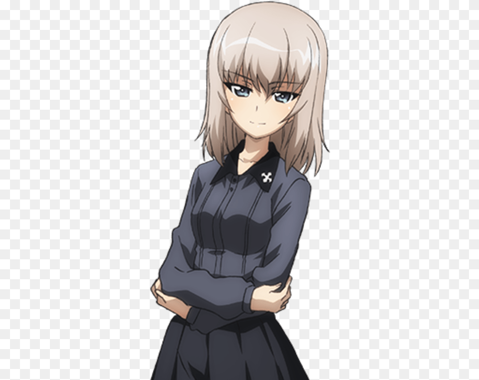 Erika Tantrum Girls Und Panzer Erika Itsumi, Adult, Publication, Person, Female Free Png Download