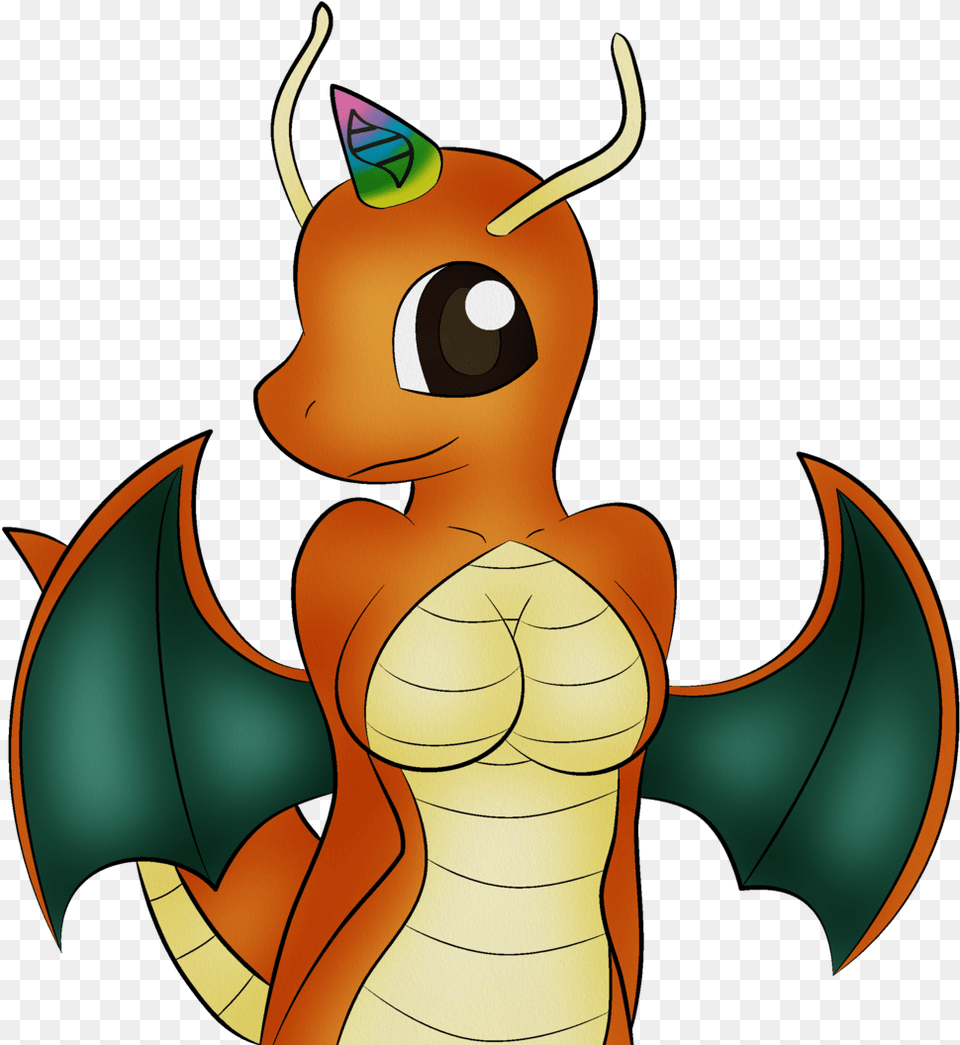 Erin The Dragonite Female Anthro Dragonite, Animal, Adult, Person, Woman Png Image