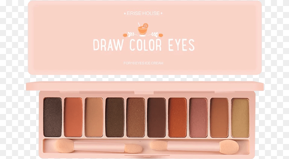 Erise House Eyeshadow Matte Matte Grapefruit Peach Eye Shadow, Paint Container, Palette, Cosmetics Png Image