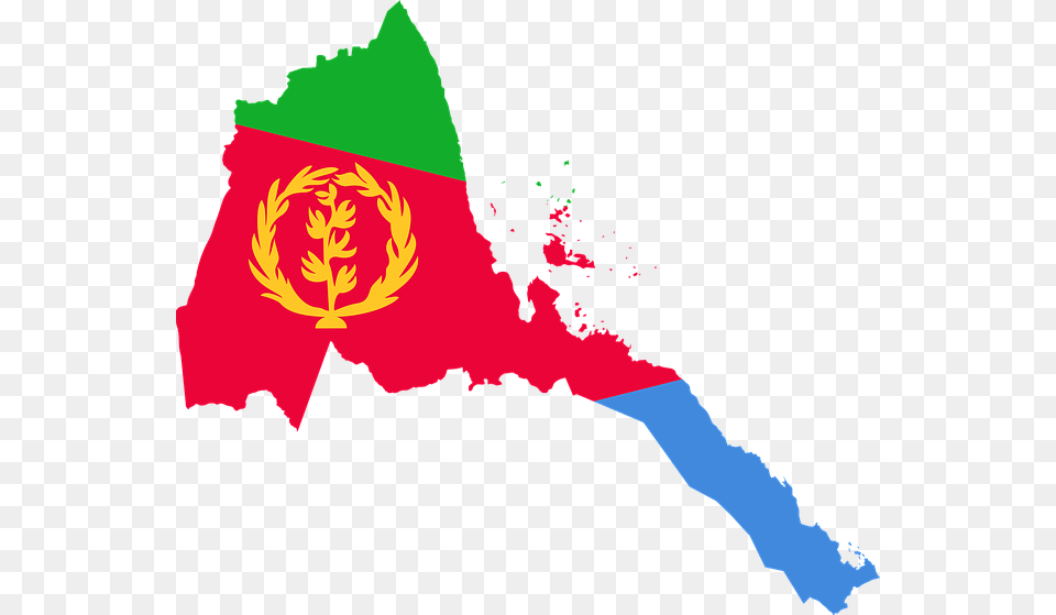 Eritrea Flag And Map, Logo, Adult, Male, Man Png