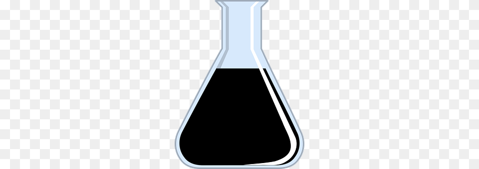 Erlenmeyer Flask Jar, Glass, Cone Free Png